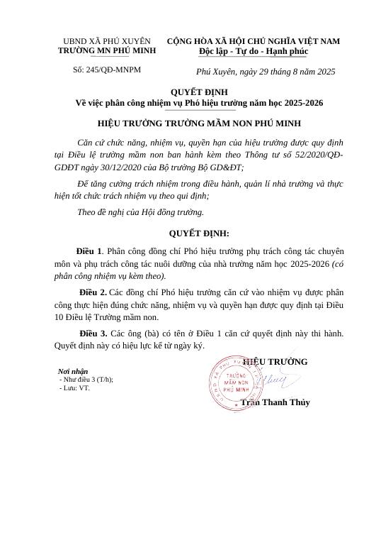Phó Hiệu trưởng phụ trách hoạt động ngoài giờ: Trách nhiệm vàng hay ...