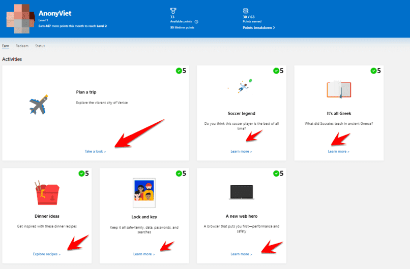 Thẻ quà tặng Microsoft Rewards: Phần thưởng từ Microsoft hay quà tặng ...