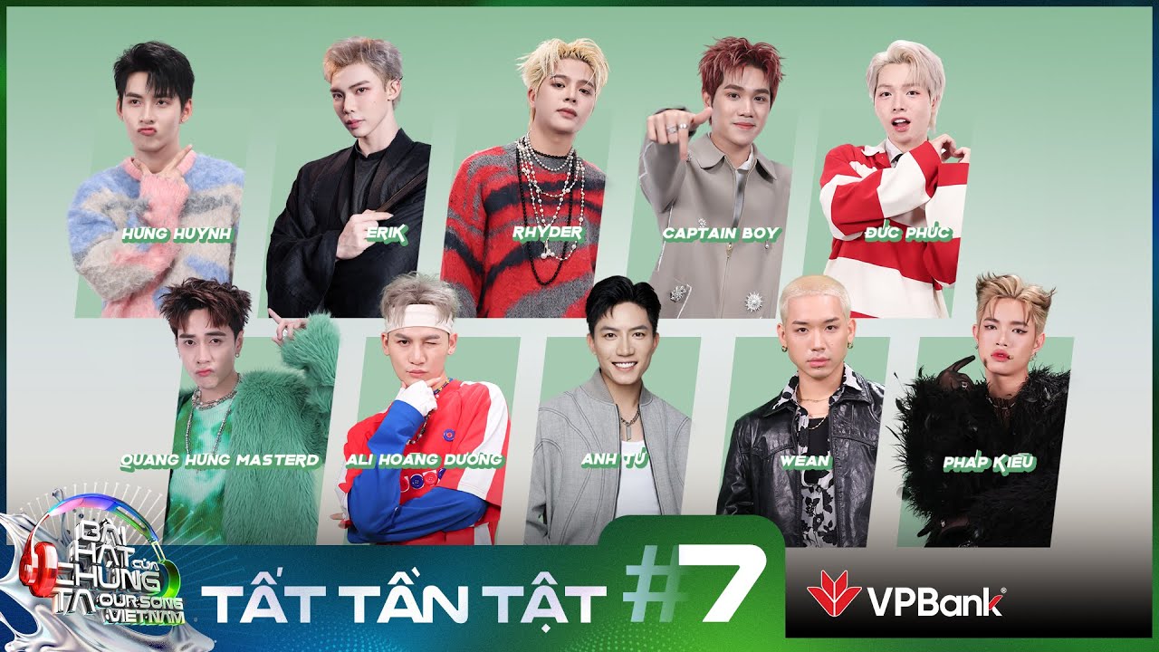 RHYDER và Captain Boy xuất hiện trong tập nào của Our Song Vietnam ...