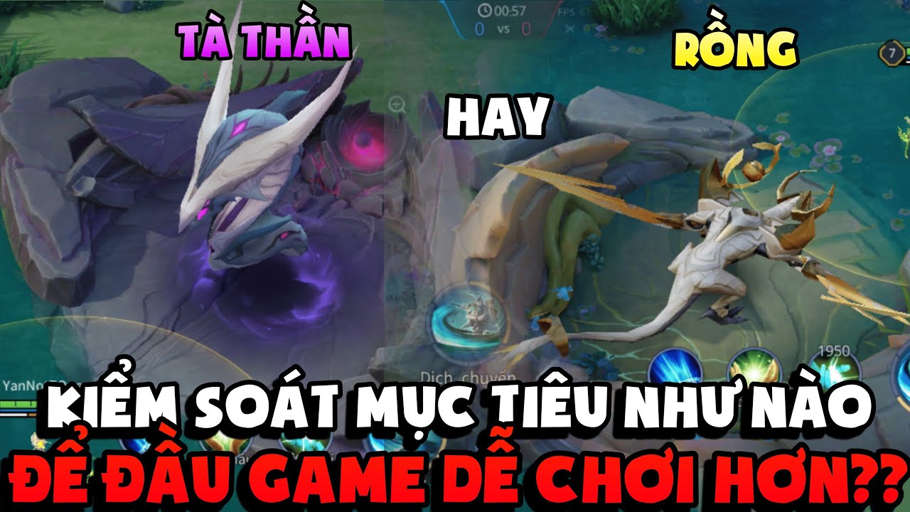 Làm thế nào để xác định team địch đang ăn Caesar hoặc Rồng trong Liên ...