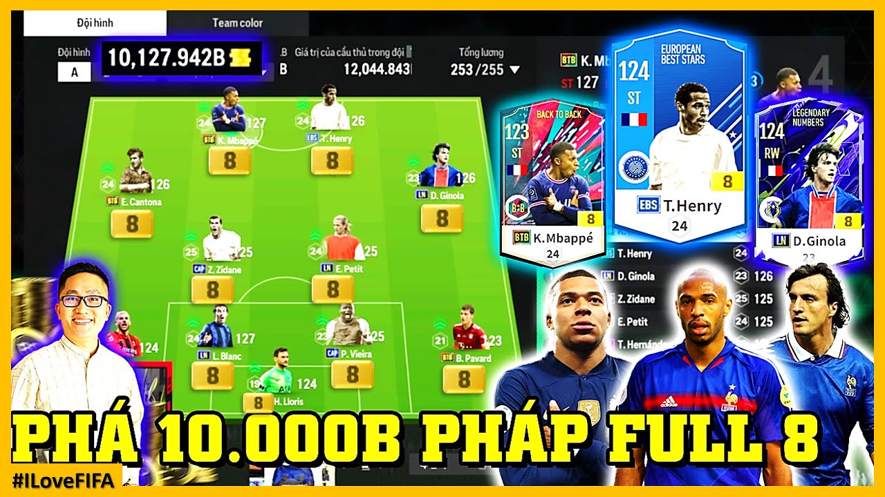 Đội hình tuyển Pháp 