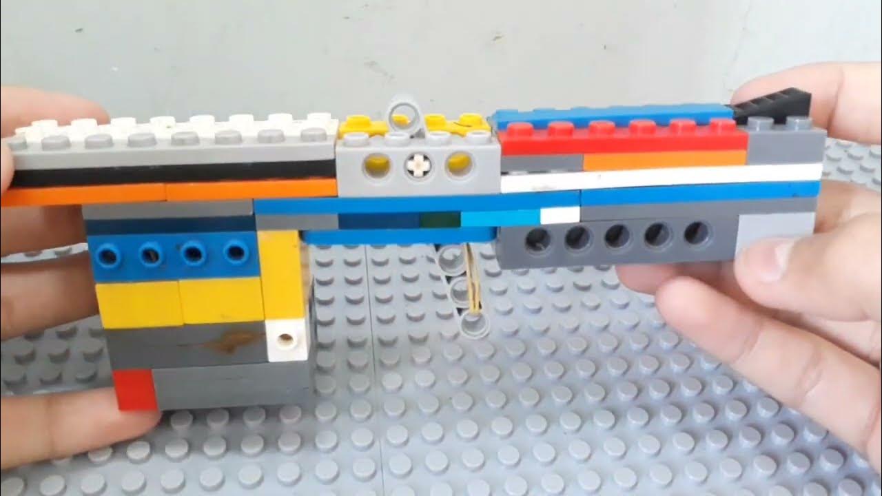 cách làm súng từ Lego Technic súng Lego bắn thun liên thanh | AI Hay ...