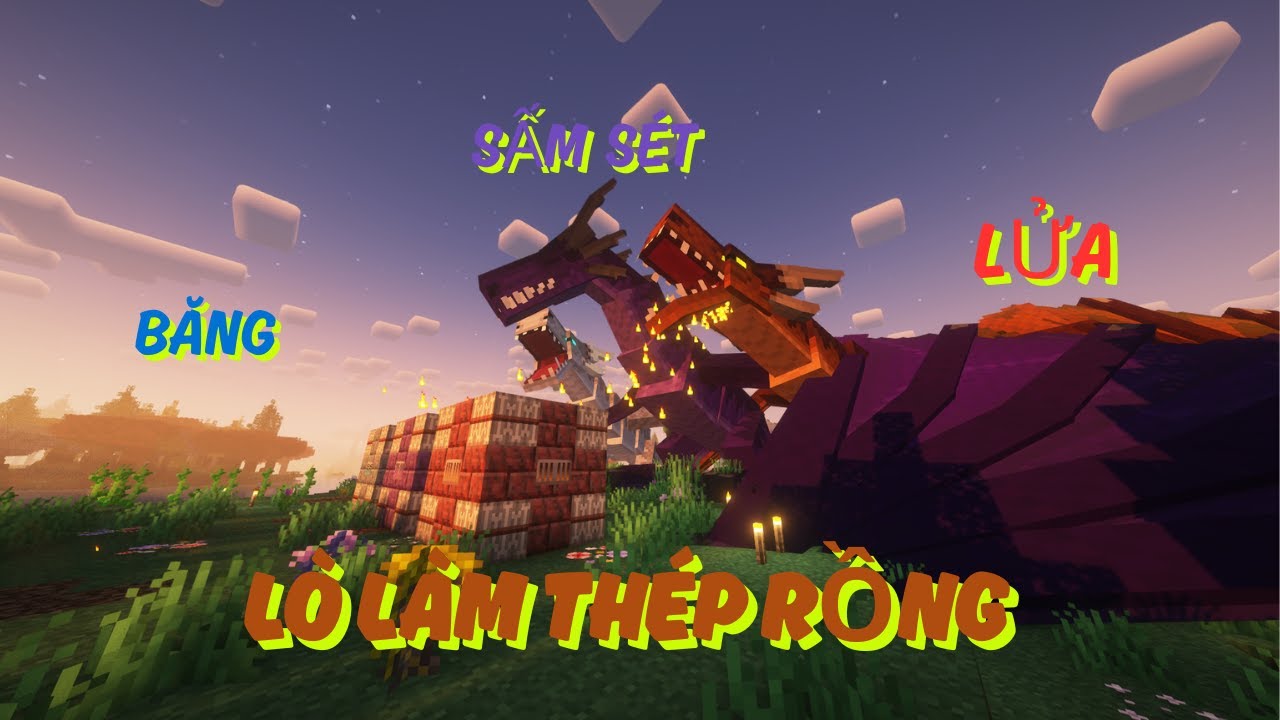 Thép rồng Minecraft: Chế tạo, sử dụng và những lưu ý theo phiên bản/mod ...